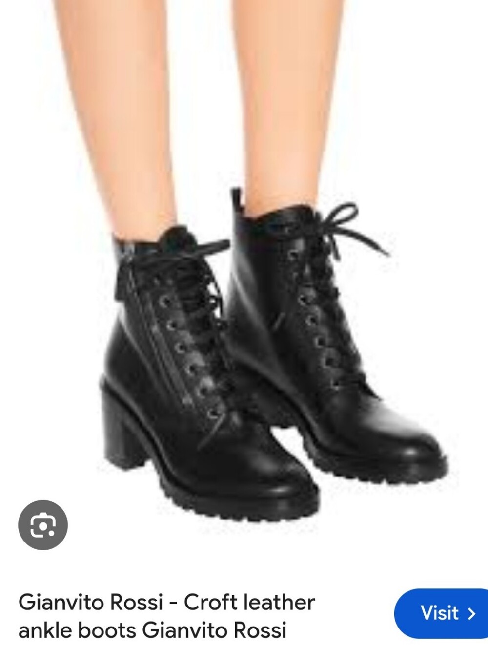 Gianvtio Rossi Leather Booties